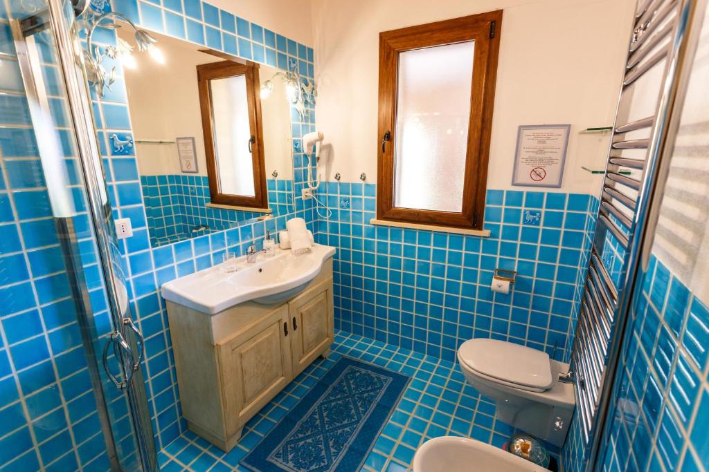 camera celeste cielo bagno